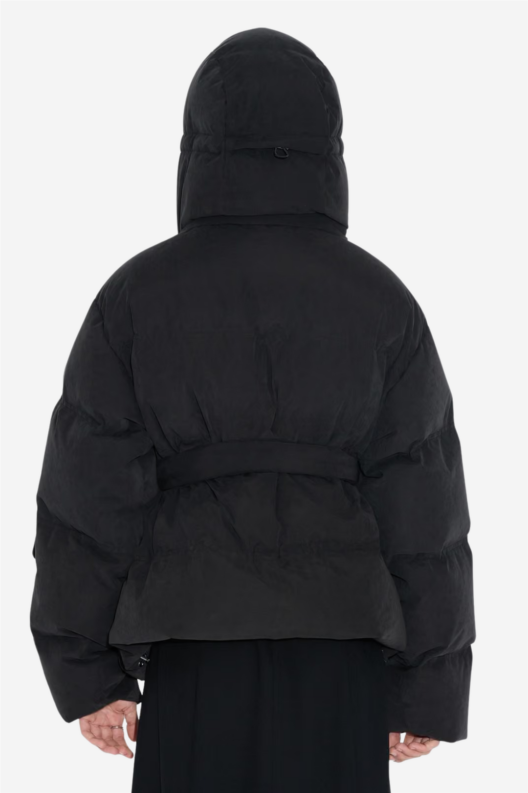 Steilia Brushed Down Jacket Black