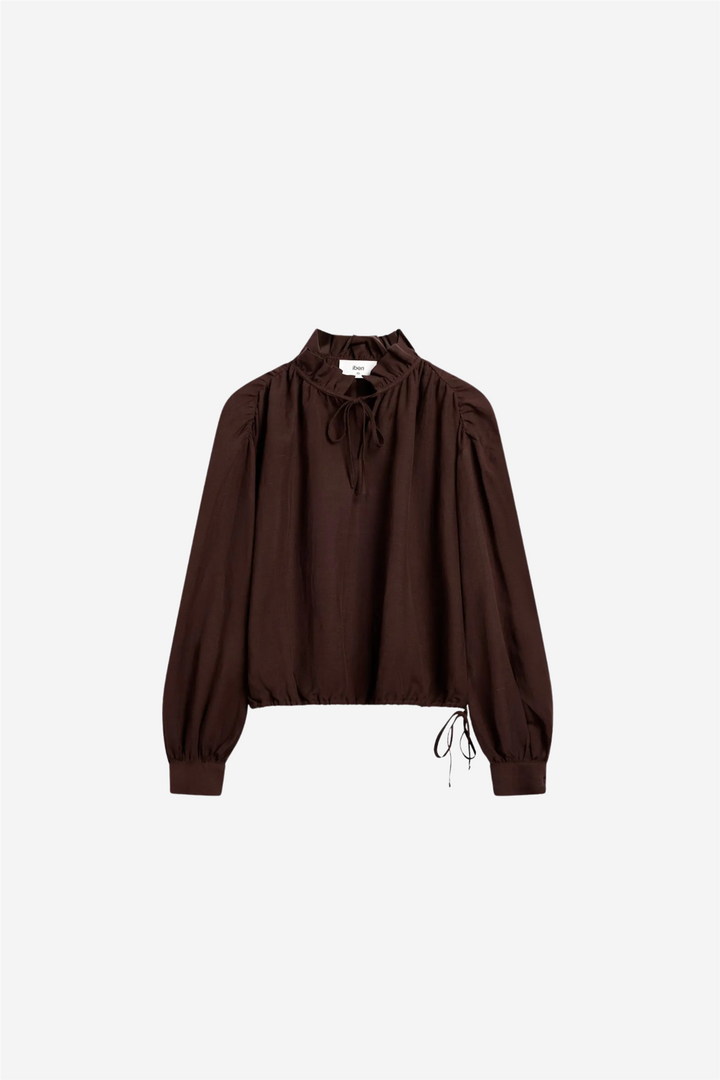 Brooke Blouse Cocoa Brown