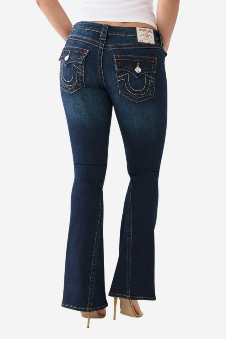 Joey Low Rise Flare Muddy Waters