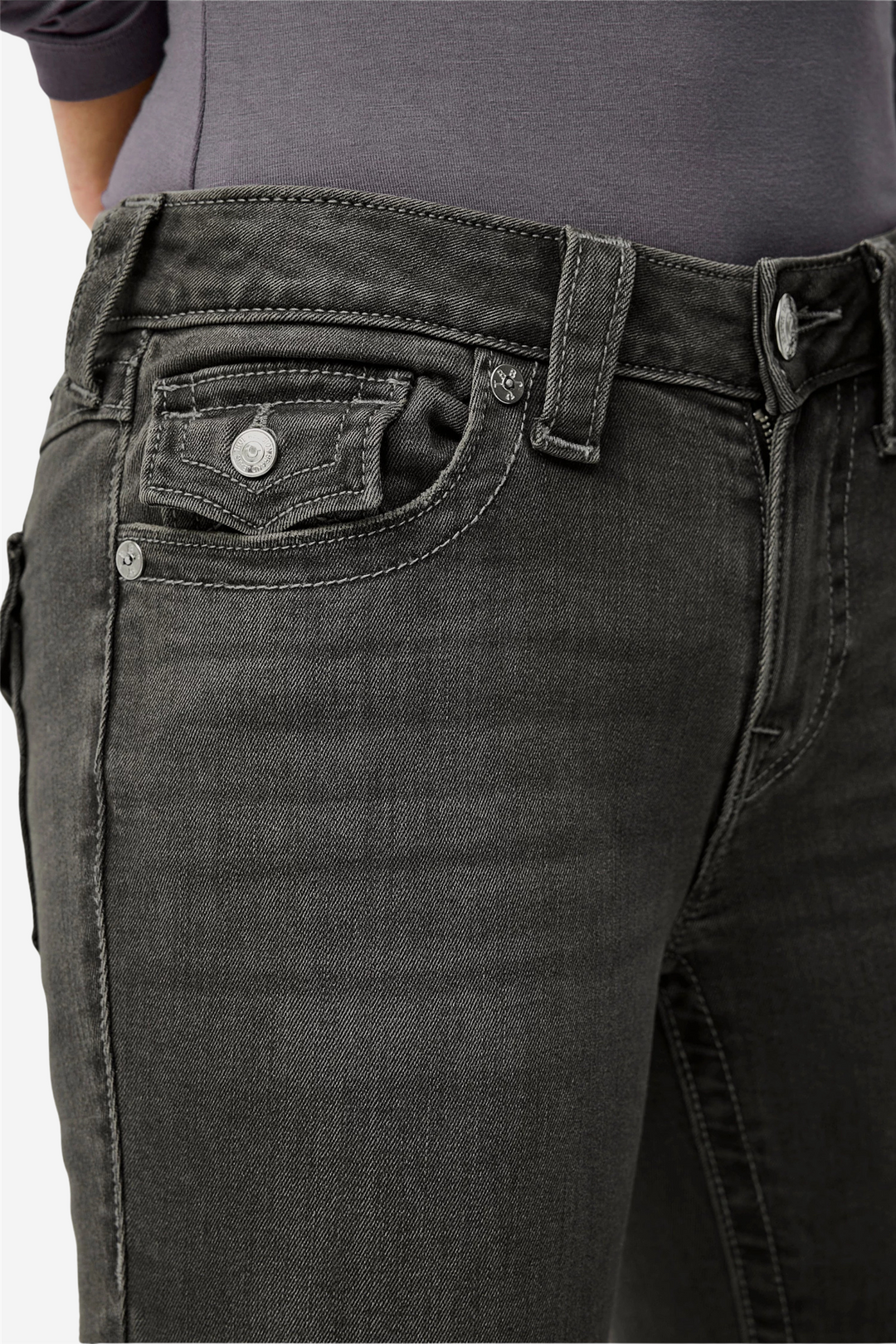 Becca Bootcut Flap Charcoal