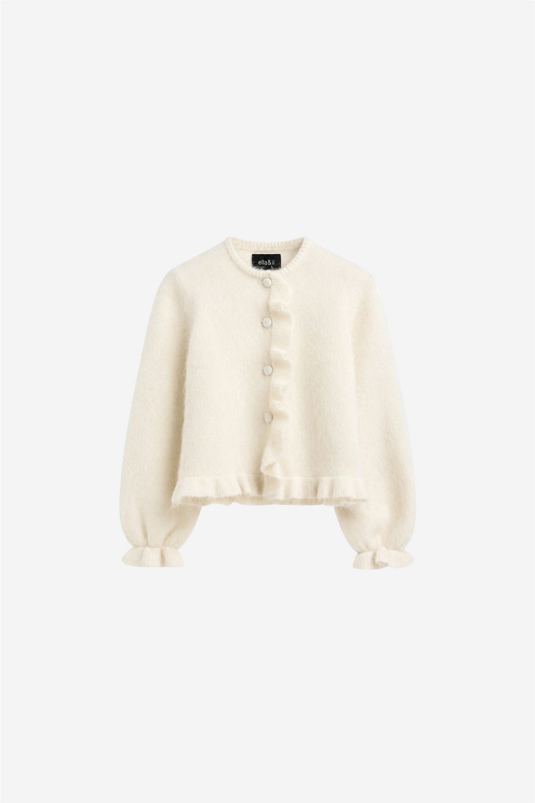 Ana Chunky Cardigan Bright White
