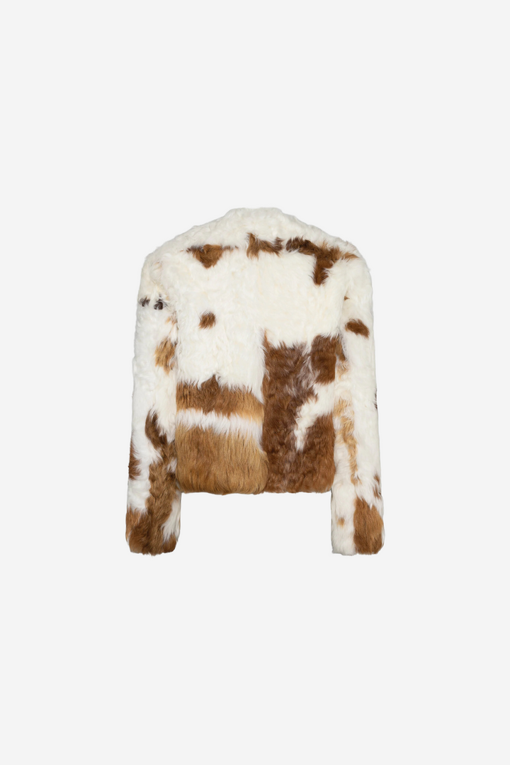 Vinje Jacket Short Multi Brown