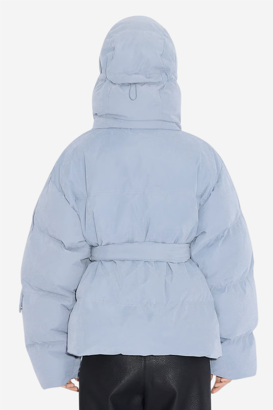 Steilia Brushed Down Jacket Lt. Blue
