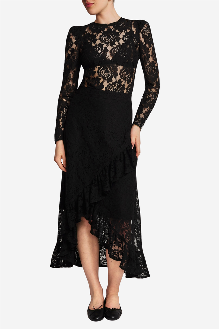 Lace Top Black