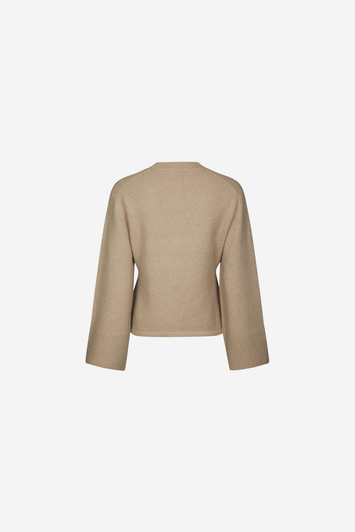 Pixie Knit Cardigan Warm Grey