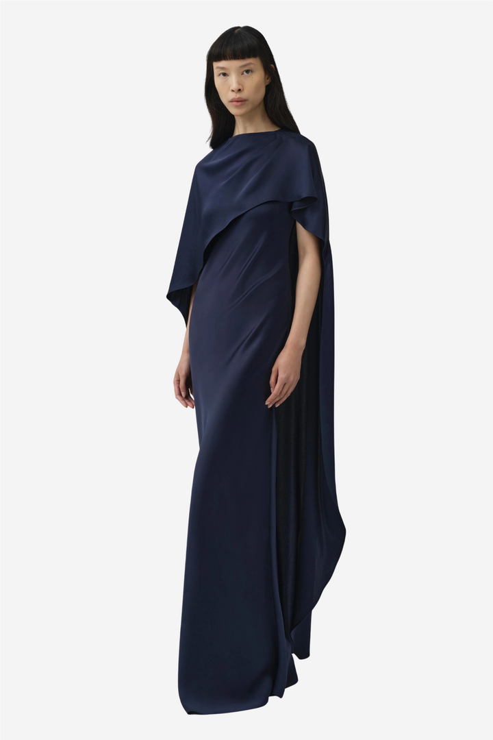 Izel Cape Gown Midnight