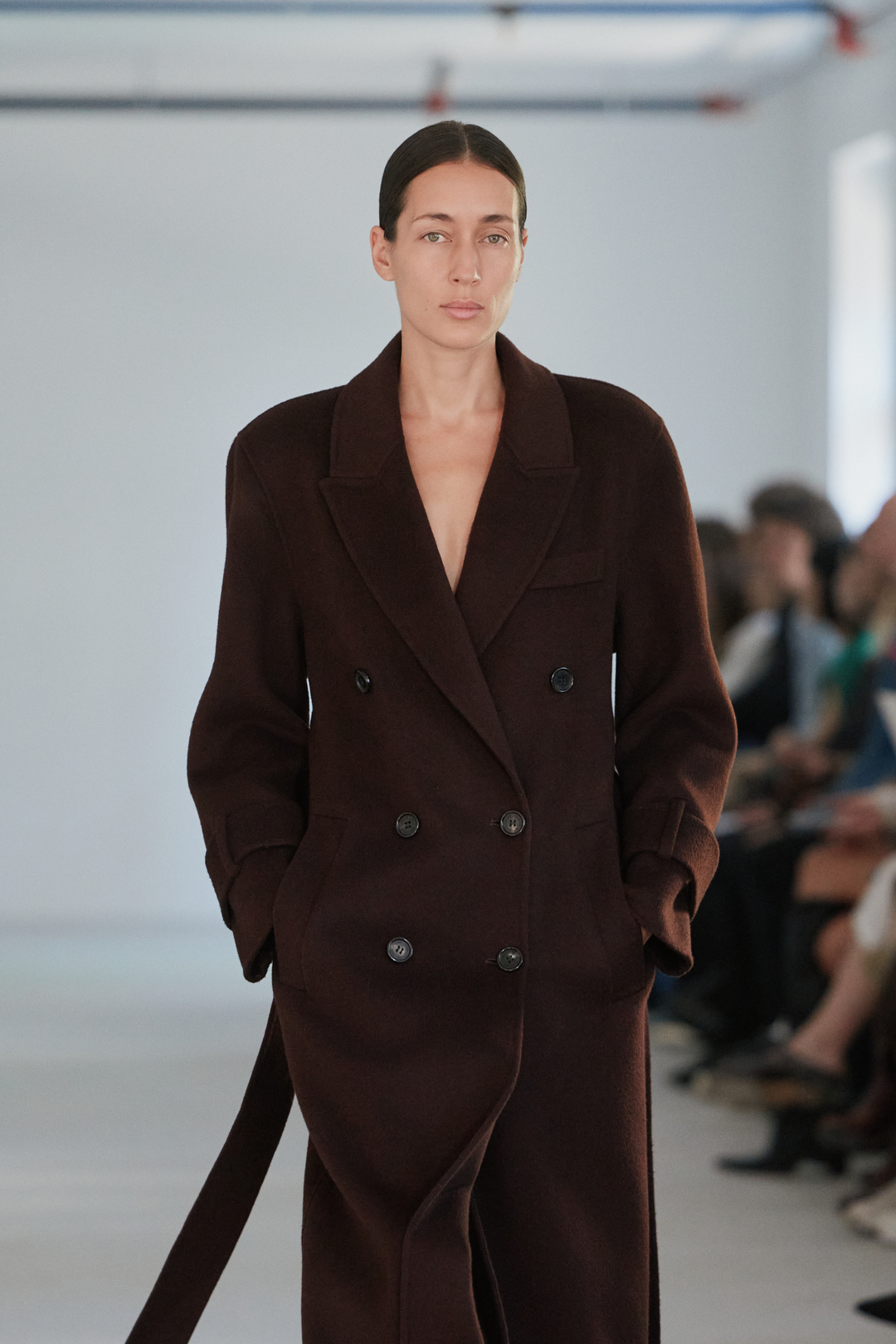 Saville Coat Mahogany