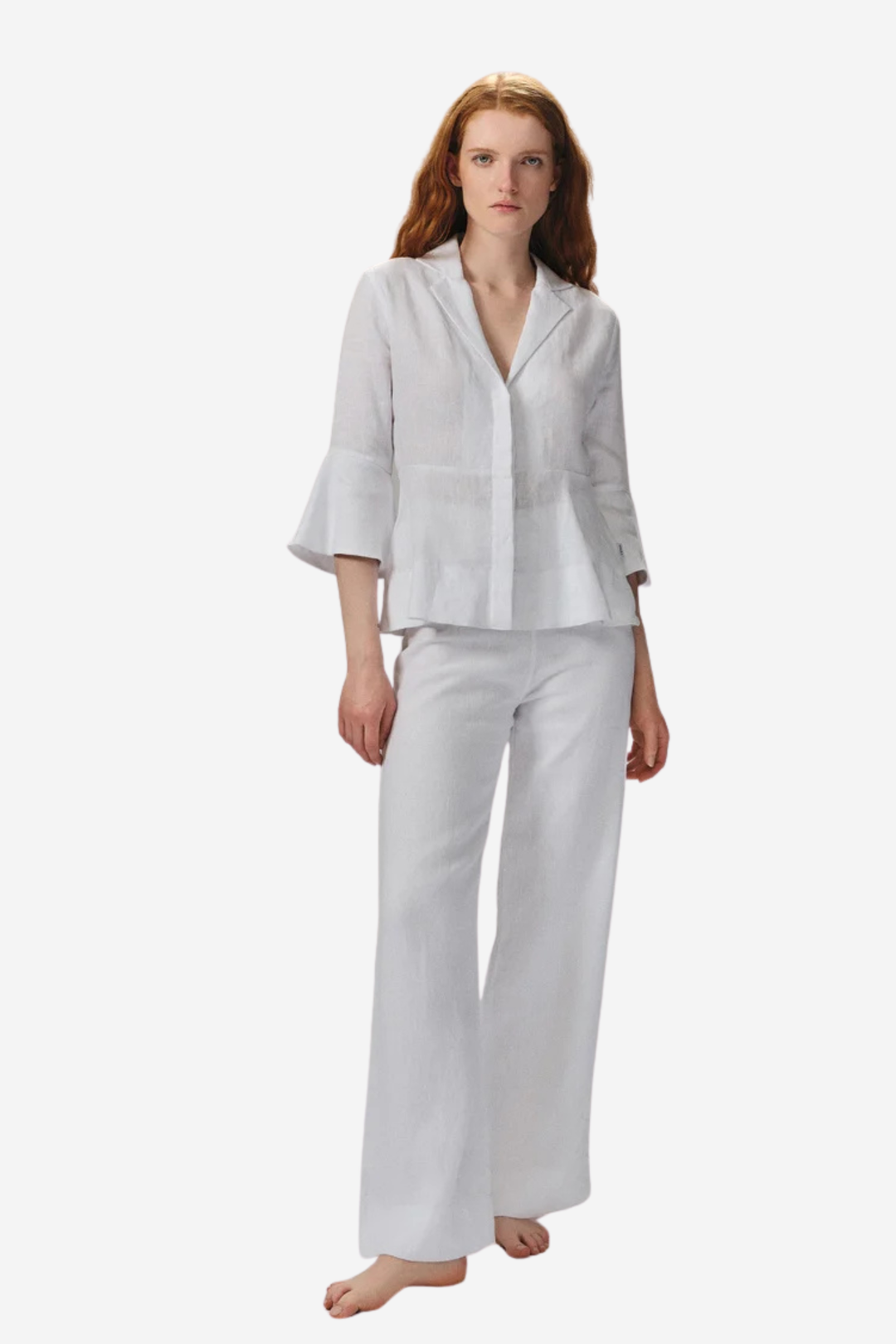 Guro Linen Shirt White