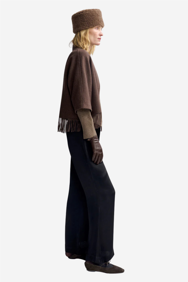 Keyla Lambswool Jacket Brown