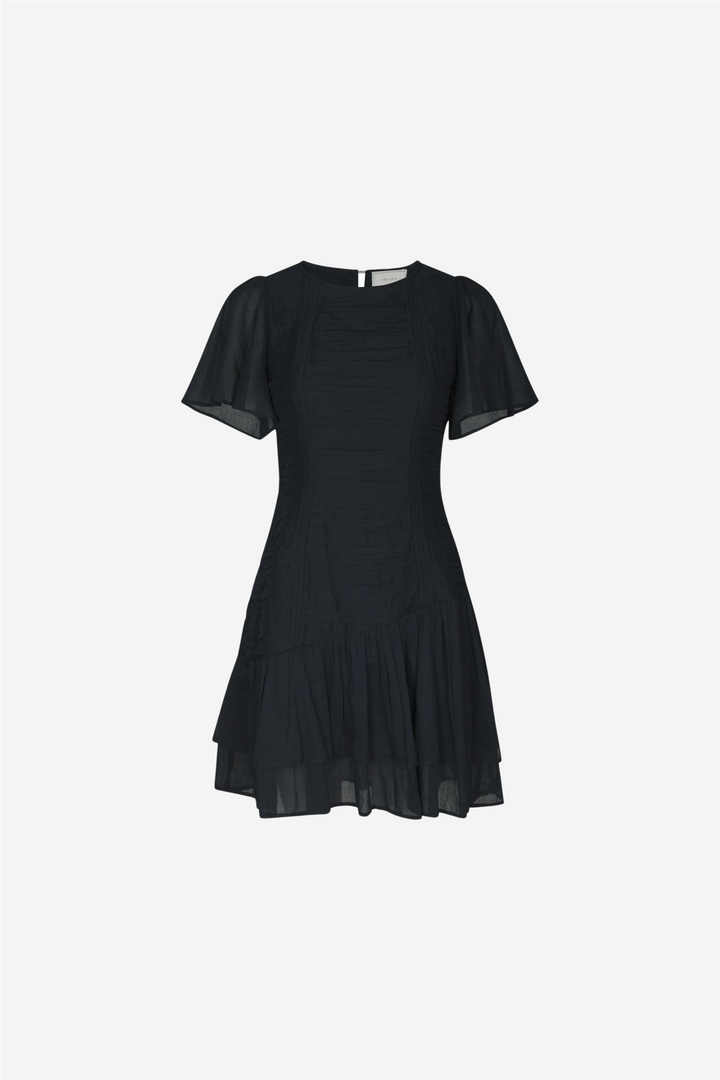 Circle S Voile Dress Navy