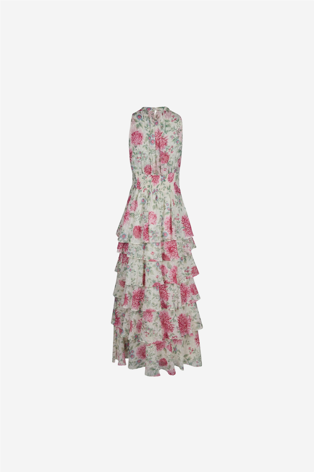 Marli Big Flower Dress Creme