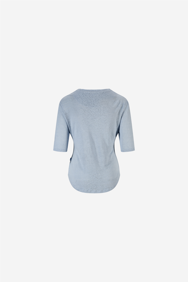 Karina Linen Tee Kentucky Blue