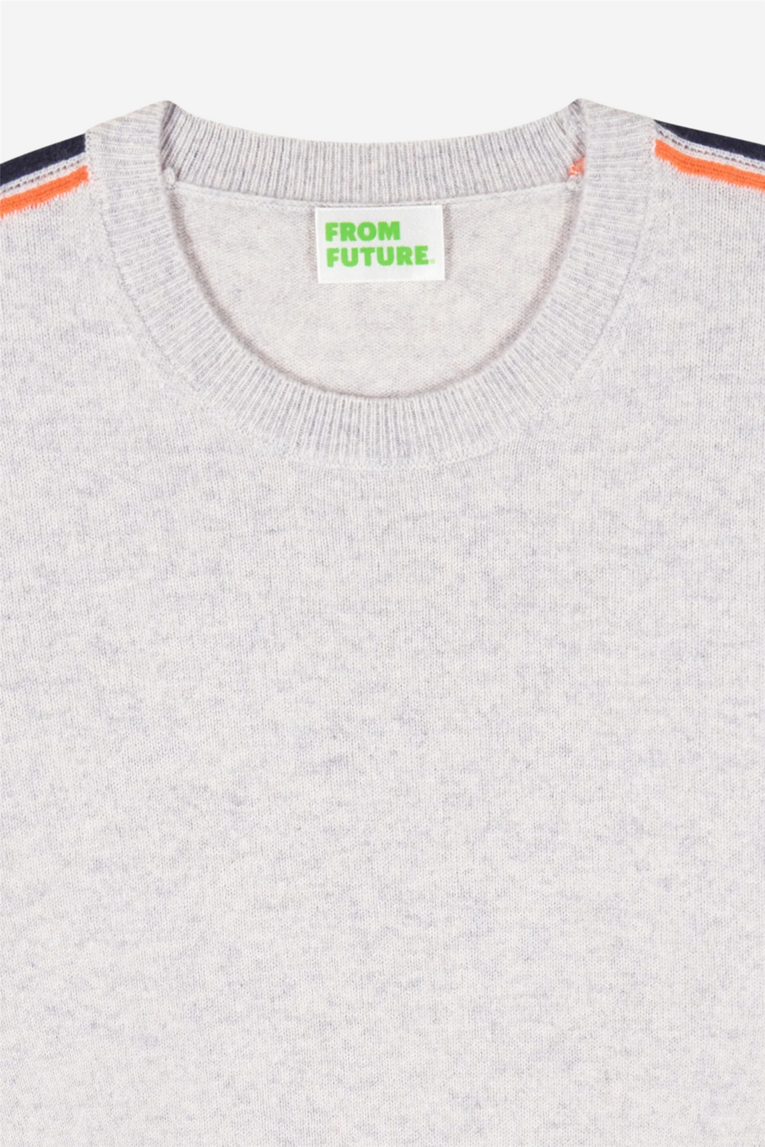 Crewneck Sweater Multi Gris Chine Clair