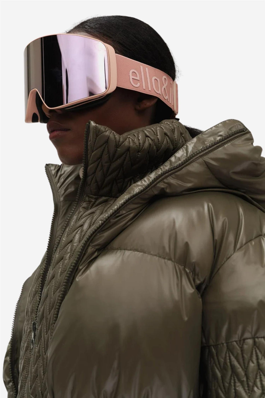 ella's ski goggles Pink