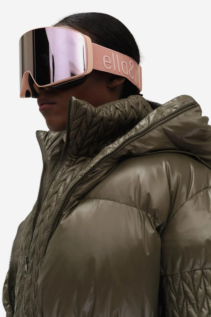 ella's ski goggles Pink