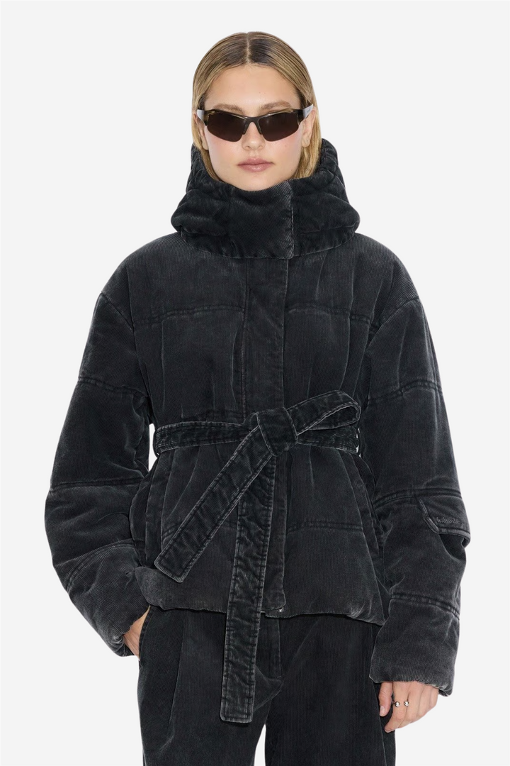 Steilia Corduroy Jacket Black