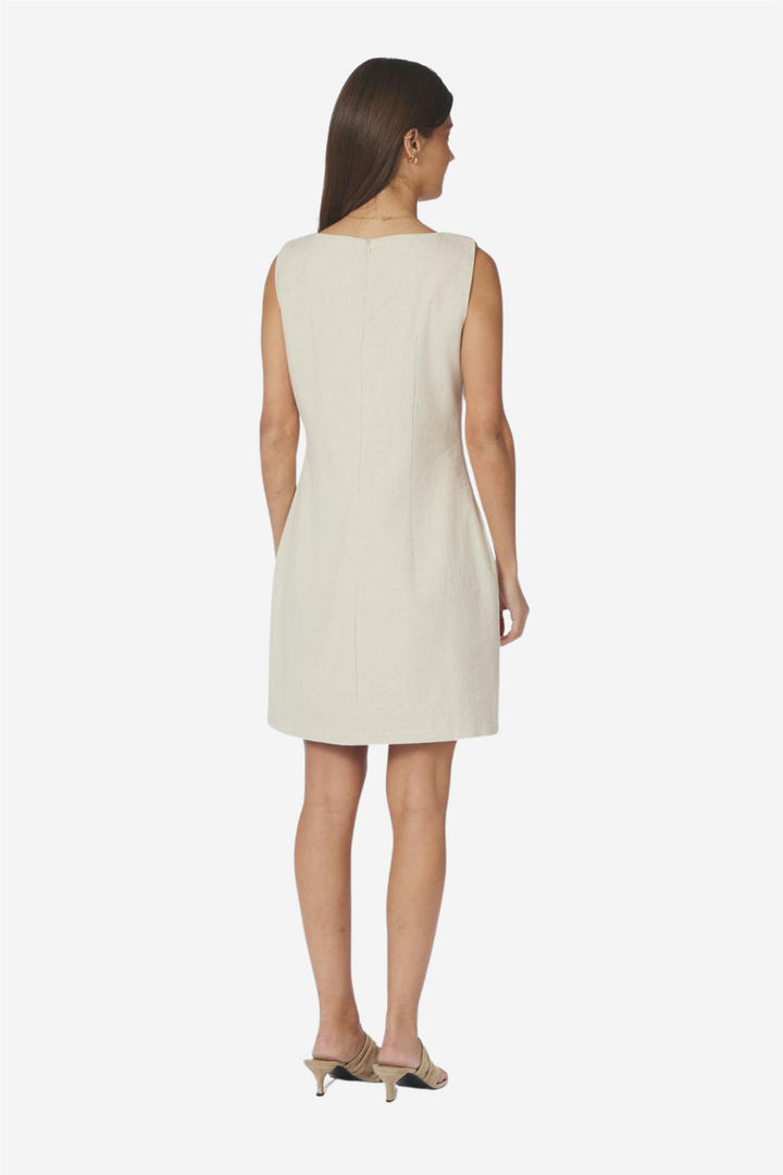 Bruna Ramie Dress Natural