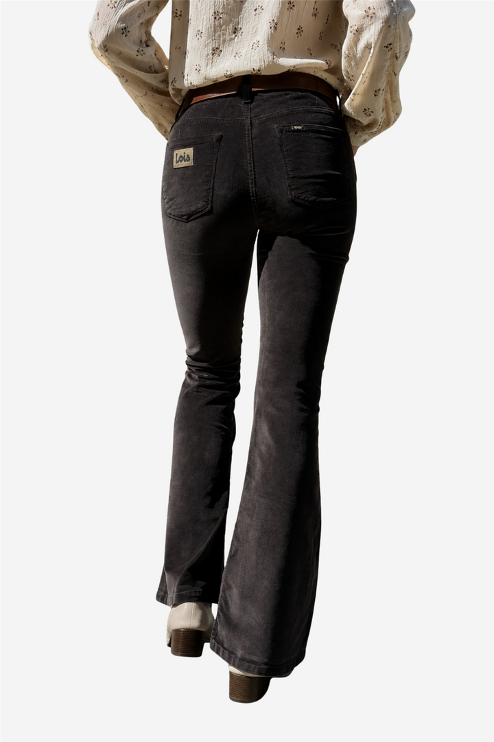 Raval 16 Shiny Cord Chocolate Brown