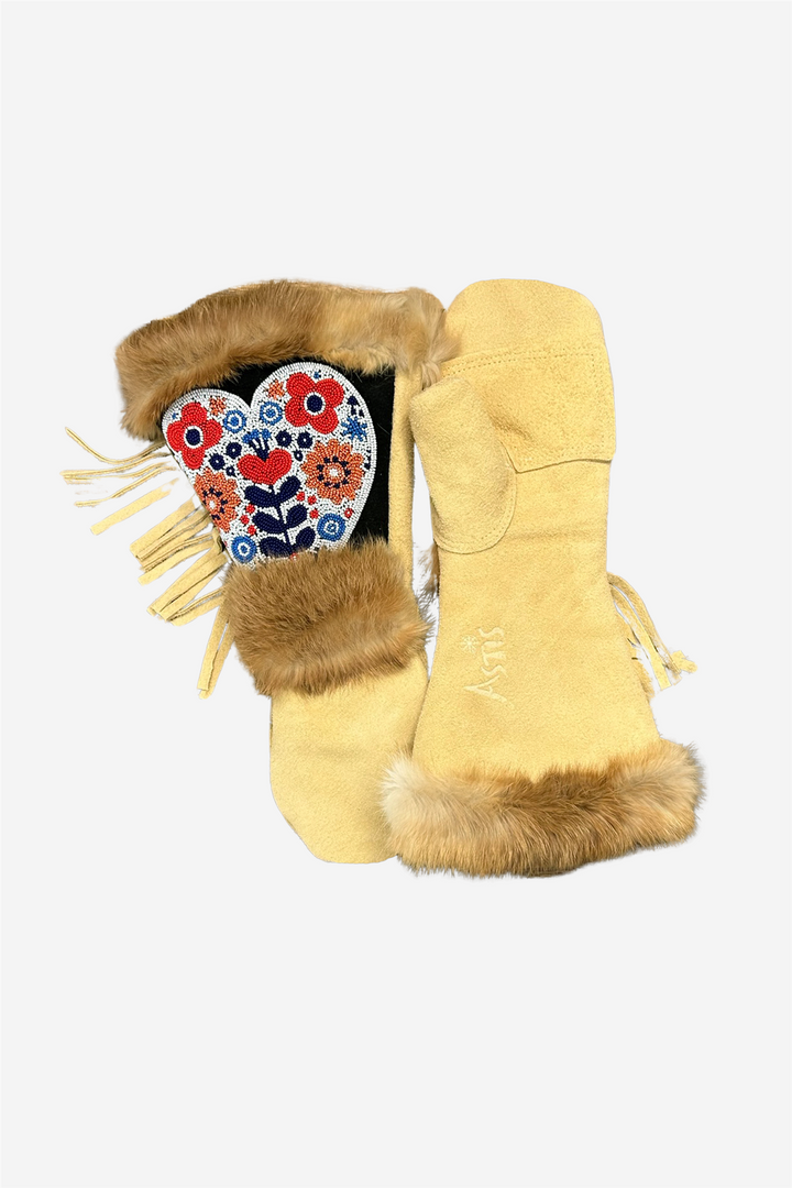 Skoota Leather Mittens