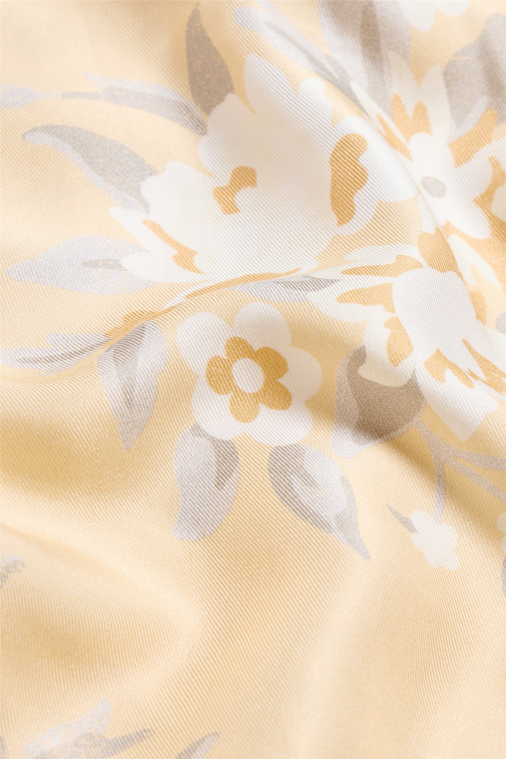Eila Print Dress Lt. Orange mix