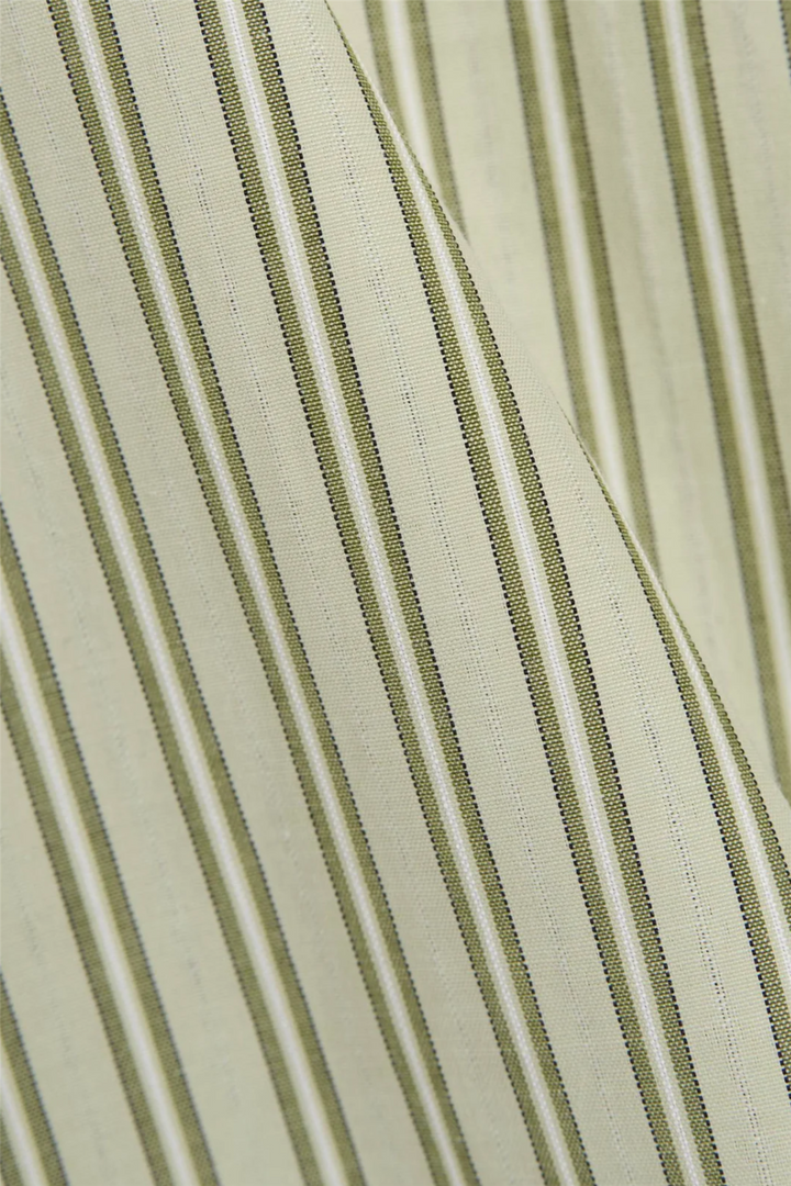 Atari Shirt Sage Stripe