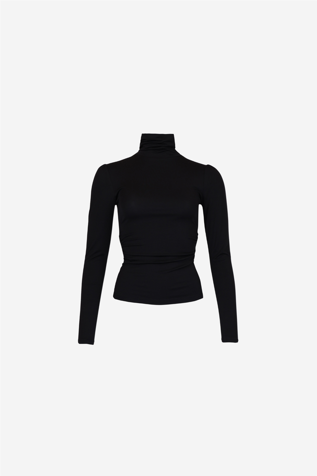 Jersey Turtleneck Black