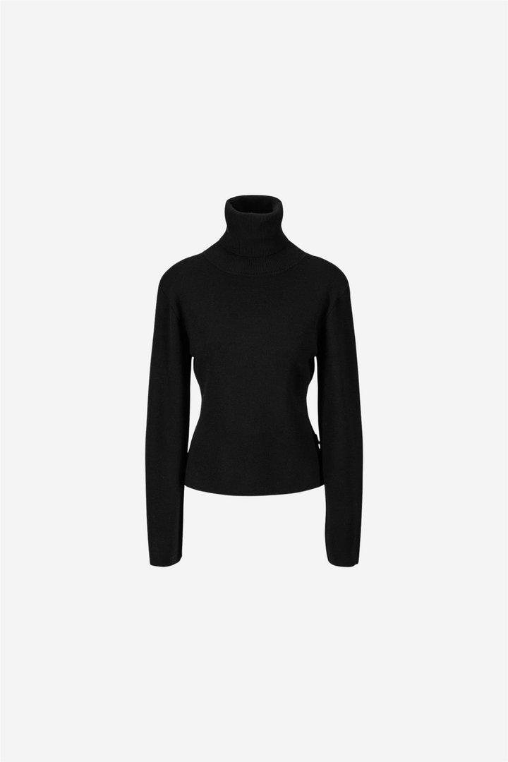 Poneh merino sweater Black