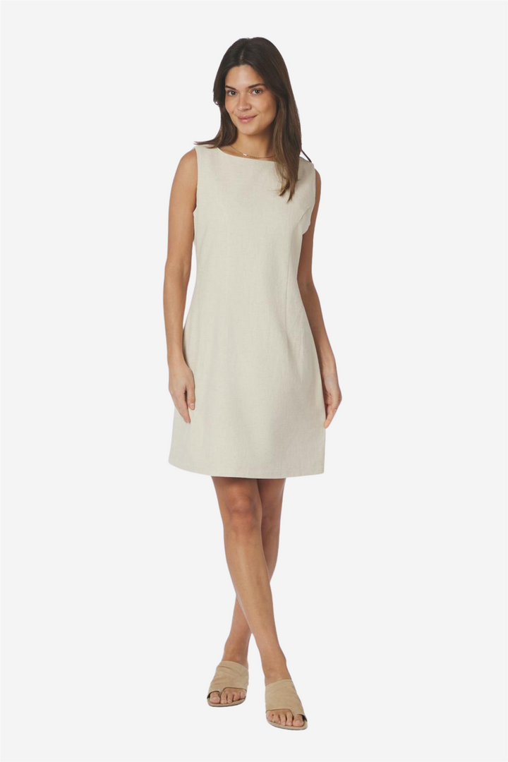 Bruna Ramie Dress Natural