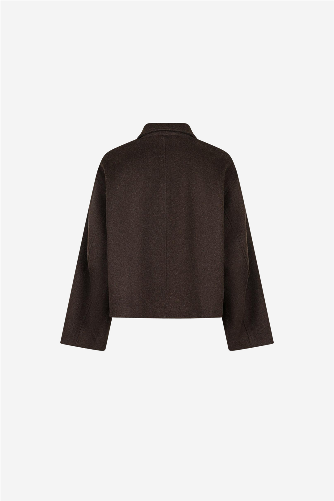 Hamra Wool Jacket Chocolate Brown
