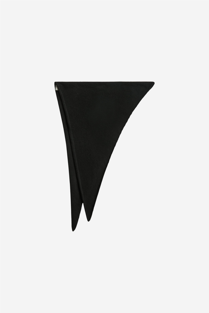 Misty Medium Scarf Black