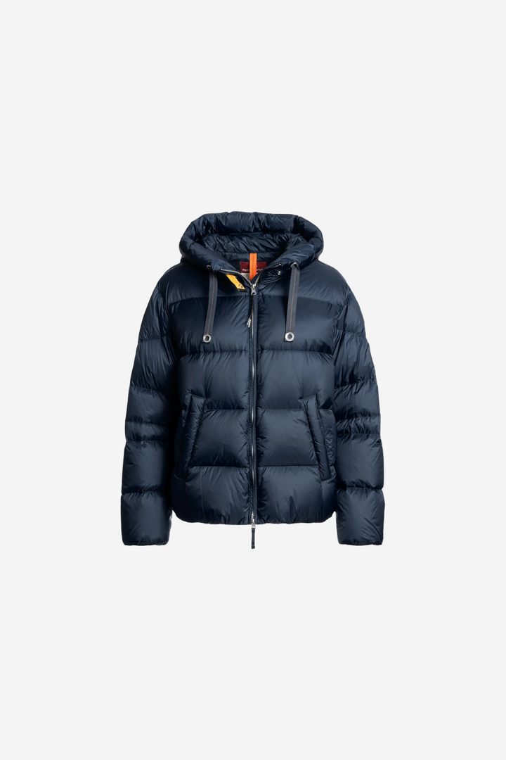 Tilly Hooded Down Jacket Blue Navy