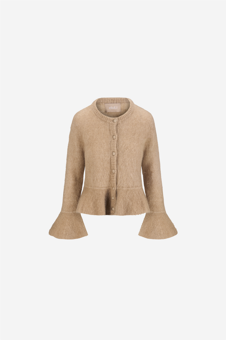 Maren Chunky Cardigan Hazel Beige