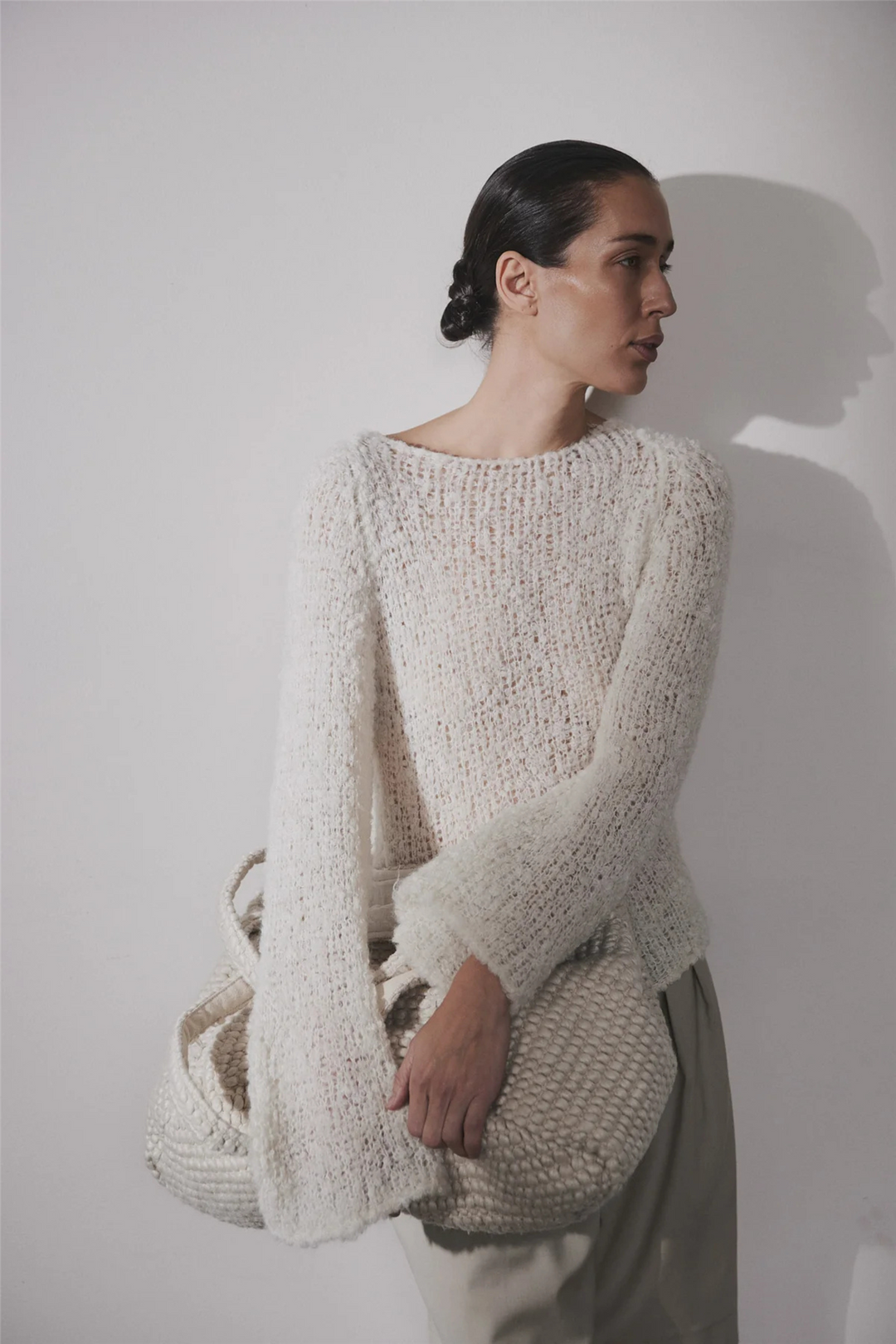 Eyra Knit Off White
