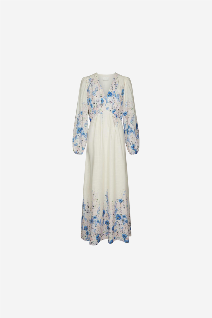 Silfi Flower Print Dress Blue
