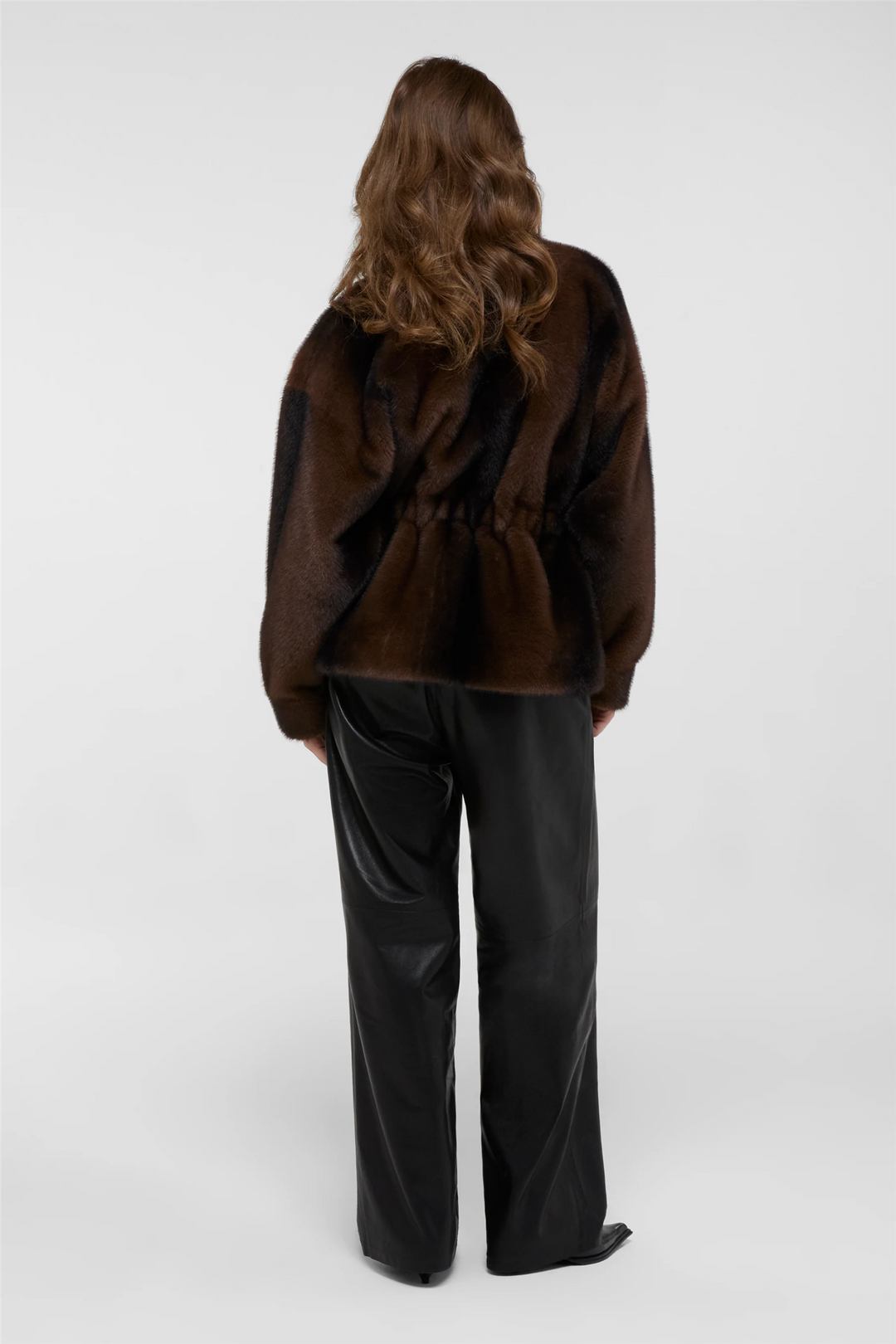 Kai Fur Jacket Chestnut