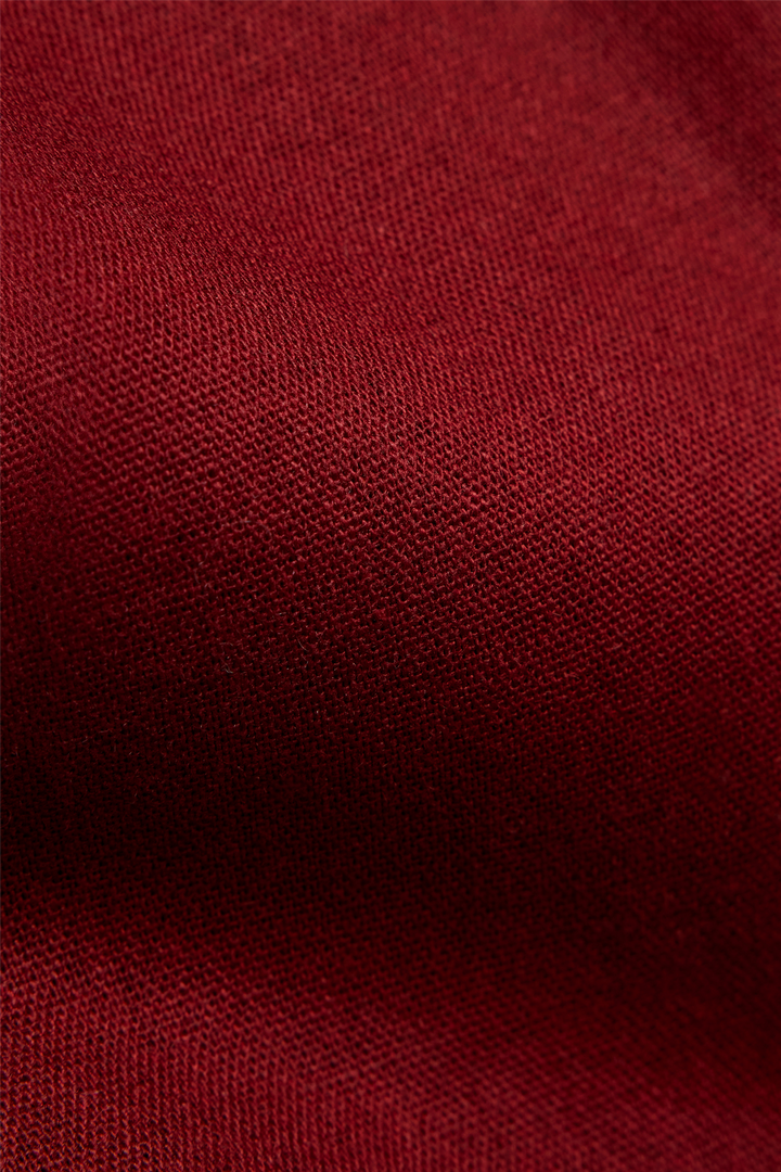 Atari Linen Shirt Rust Red