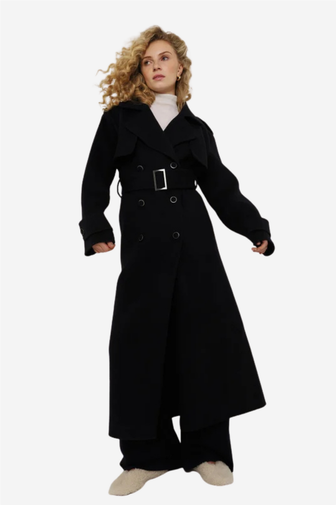 Yua Coat Black