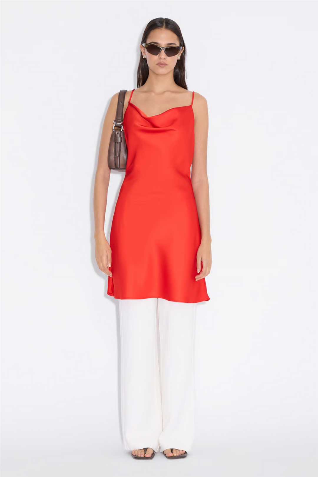 Eila Short Dress Red