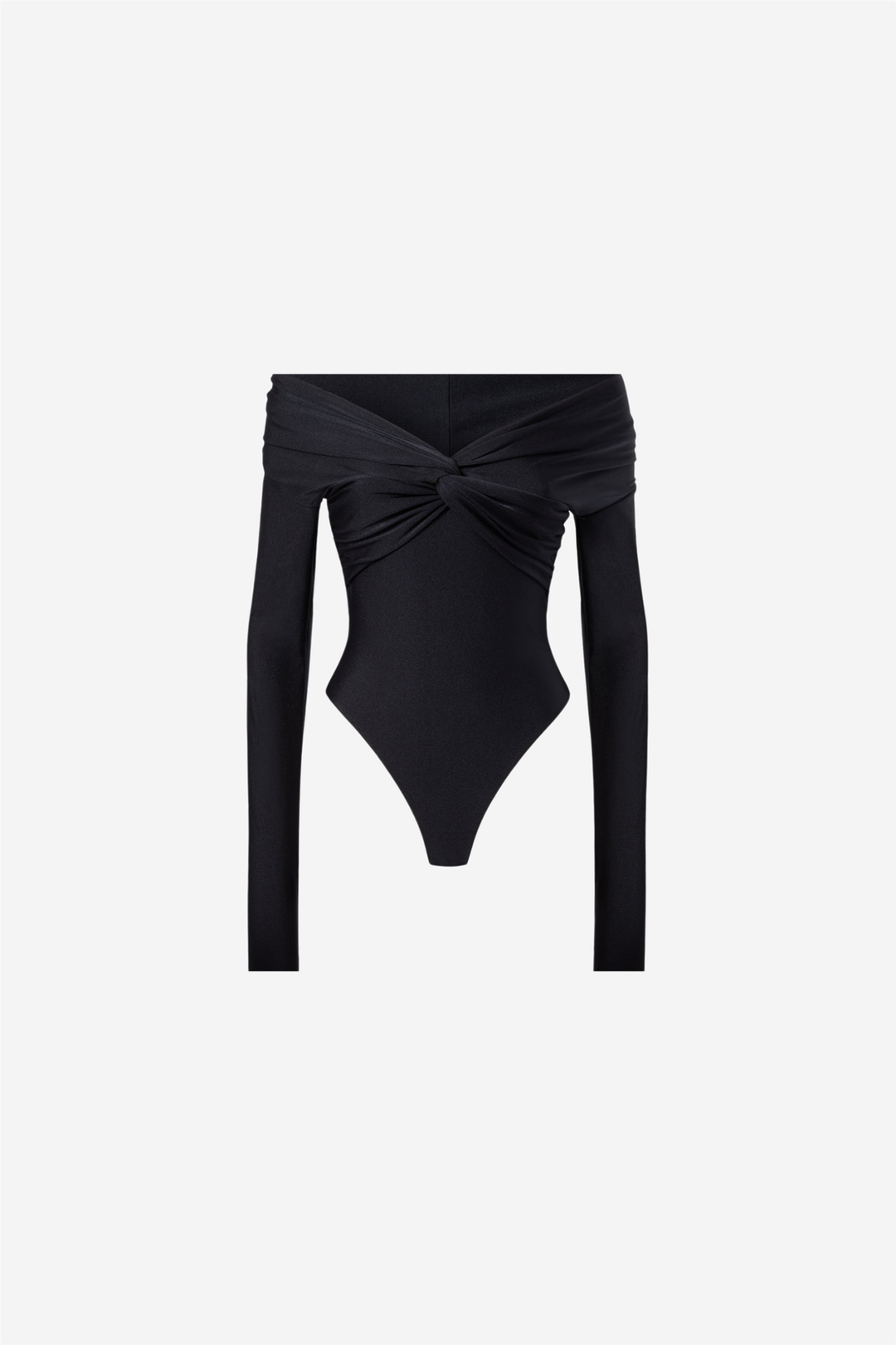 Kendall Bodysuit Off-Shoulder Black