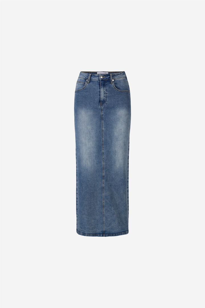 Kris Blue Denim Skirt Blue Denim