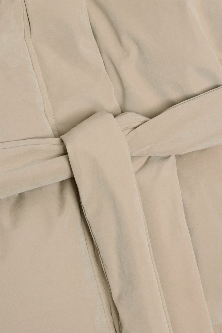 Steilia Brushed Down Jacket Beige