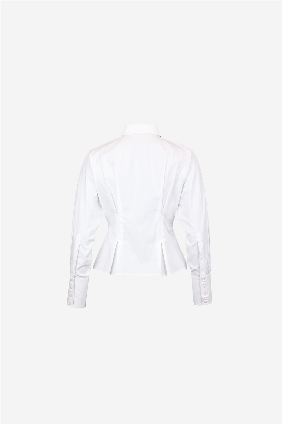 Poplin Fitted Shirt White