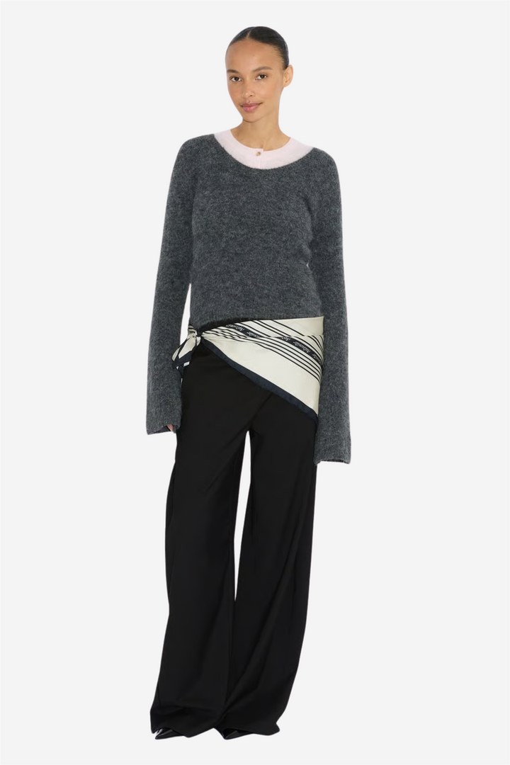 Fine Scarf Contrasting 1005