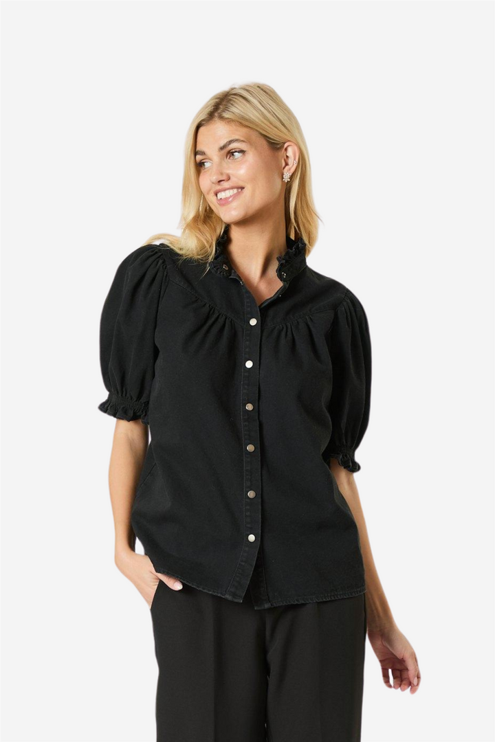 Avalon Denim Shirt Black