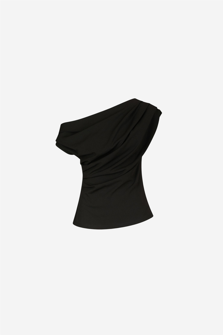 Mabelle Drapy Top Black
