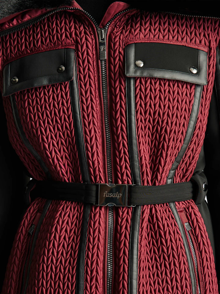 Alixa Jacket Acajou/Noir