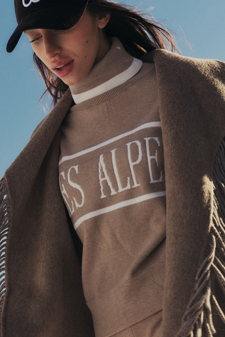 Maud Merino Sweater Beige Melange