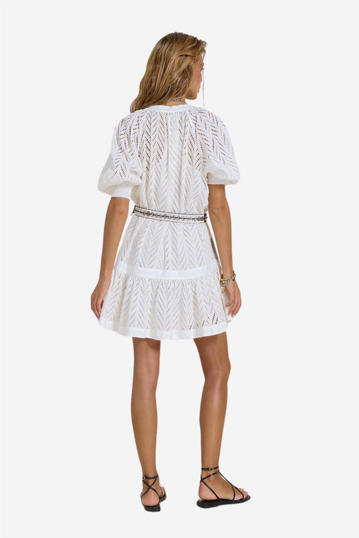 Solis Mini Dress Crispy White