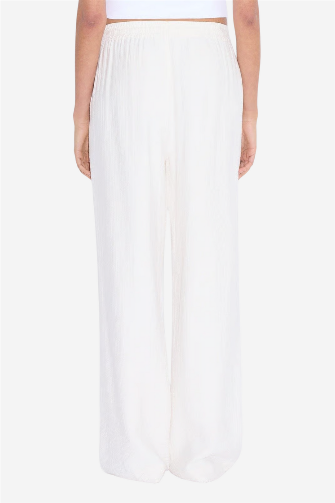 Summer Relaxed Trousers Off White