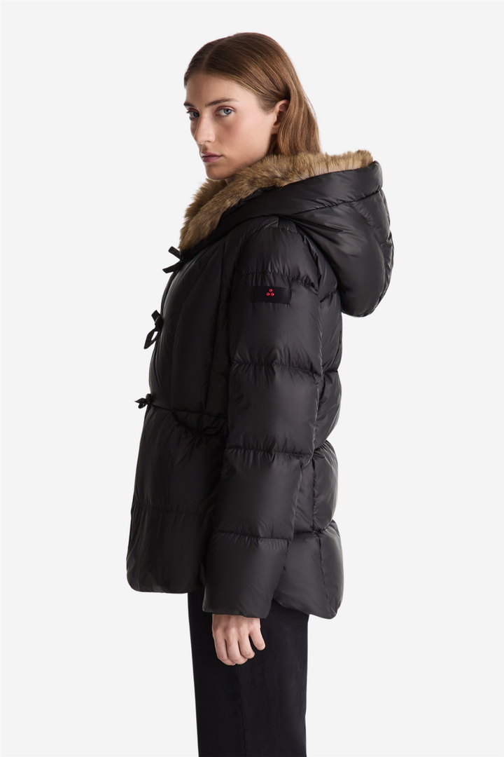 Vertis Mqn Ecofur Short Down Jacket Nero